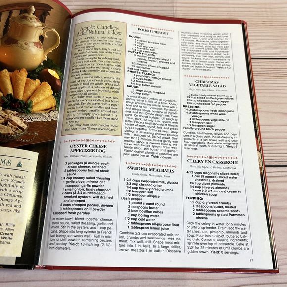 Christmas Country-Style Book 1991 Holiday Decorations Tree Music Crafts Recipes - Picture 11 of 16